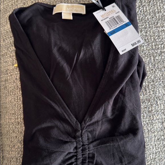 MICHAEL - 3 Michael Kors Tops - 1 NWT Blk - 2 Used Striped Tops - Set of 3 - Picture 5 of 5